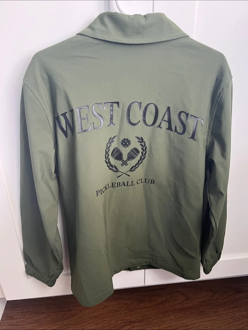 Epic Threads Olive Green Pickleball with Crest Detail